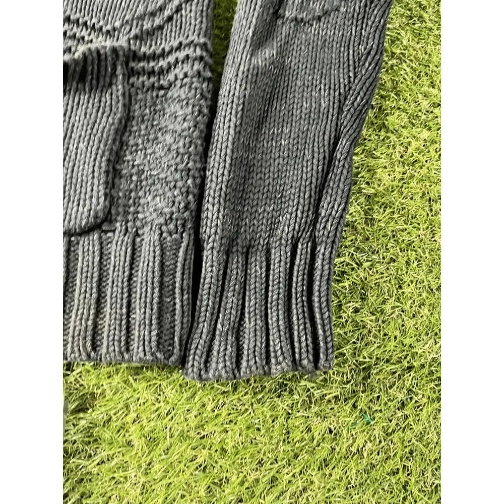 American Eagle Outfitters Men's XL Shawl Collar Knit Cardigan Sweater‎ Fisherman